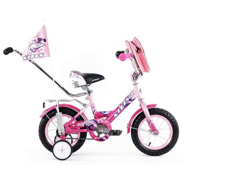 Фото Велосипед детский для мальчиков и девочек до 3 лет Stels Dolphin 12 2015