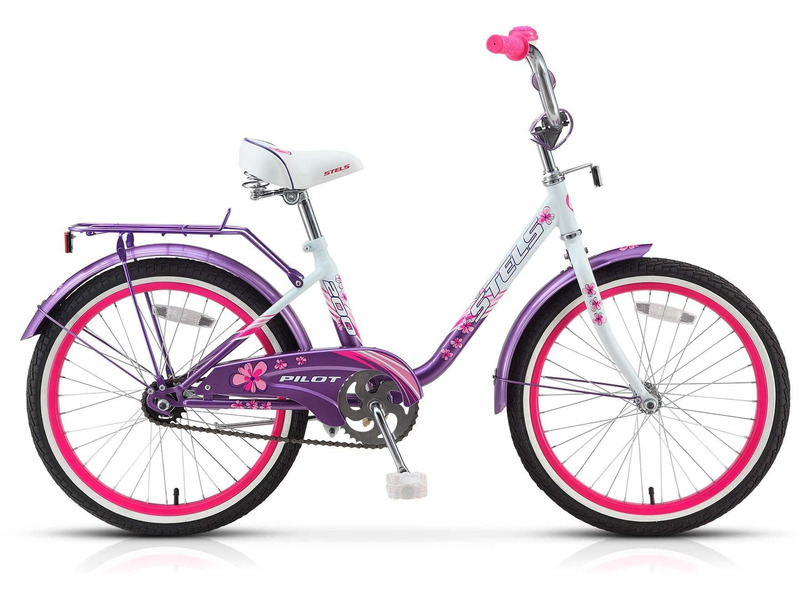 Фото Велосипед детский для мальчиков и девочек от 5 до 9 лет Stels Pilot 200 Girl 20 2016
