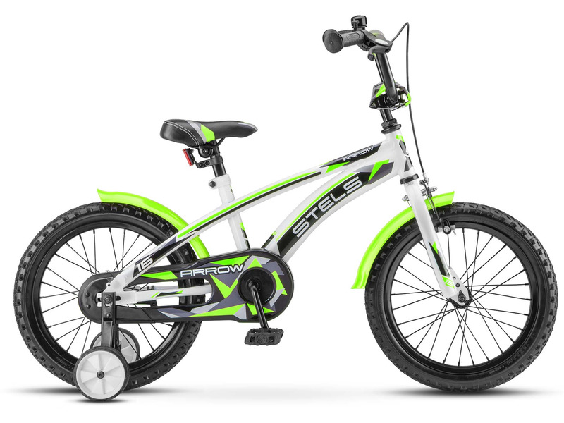 Фото Велосипед детский для мальчиков и девочек от 3 до 5 лет Stels Arrow 16 V020 2019