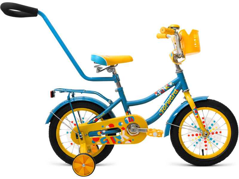 Фото Велосипед детский для мальчиков и девочек от 3 до 5 лет Forward Funky 14 2018