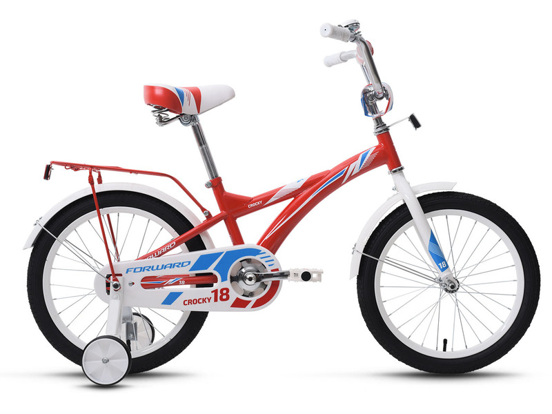 Фото Велосипед детский для мальчиков и девочек от 5 до 9 лет Forward Crocky 18 2018