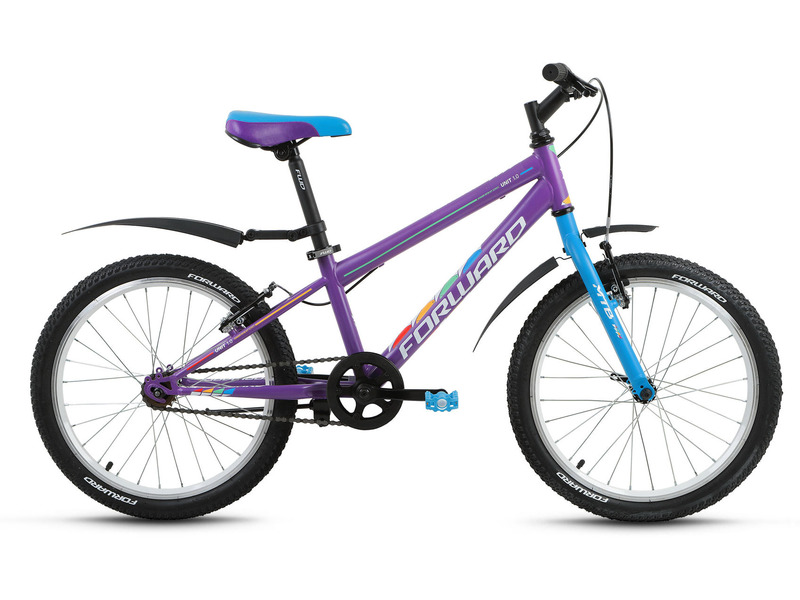 Фото Велосипед детский для мальчиков и девочек от 5 до 9 лет Forward Unit 1.0 20 2018