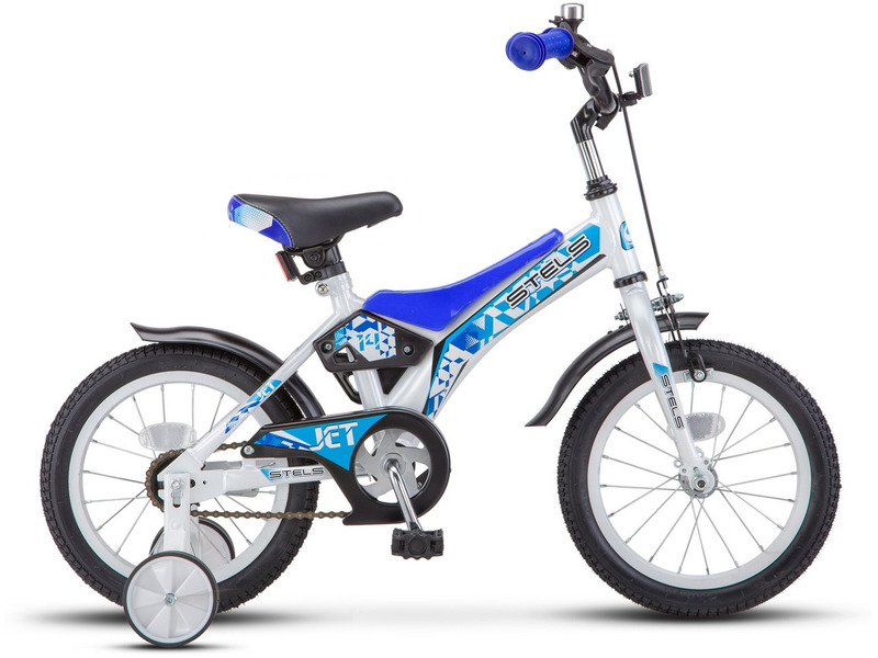 Фото Велосипед детский для мальчиков и девочек от 3 до 5 лет Stels Jet 14 Z010 2018