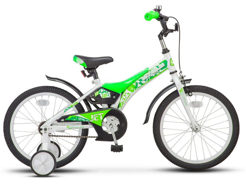 Фото Велосипед детский для мальчиков и девочек от 5 до 9 лет Stels Jet 18 Z010 2018