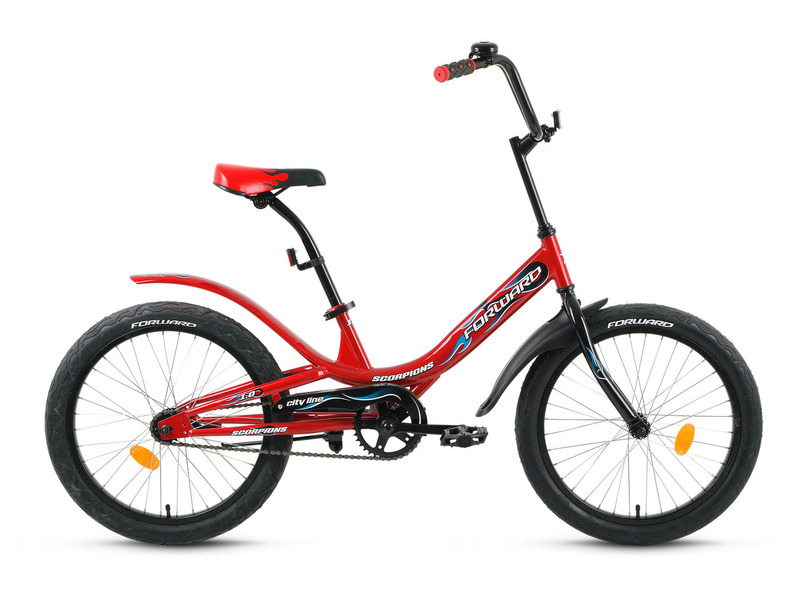 Фото Велосипед детский для мальчиков и девочек от 5 до 9 лет Forward Scorpions 1.0 20 2018