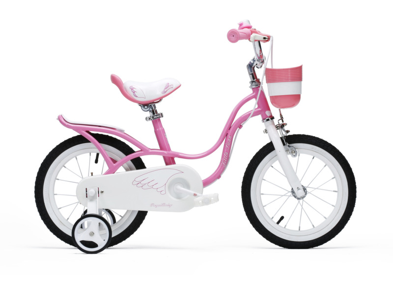 Фото Велосипед детский для девочек от 3 до 5 лет Royal Baby Little Swan 14 2018