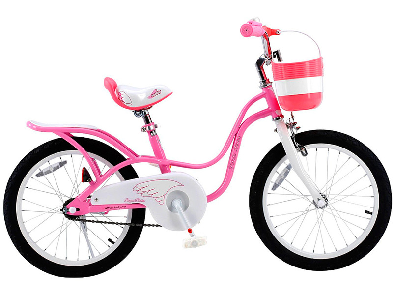 Фото Велосипед детский для девочек от 5 до 9 лет Royal Baby Little Swan 18 2018