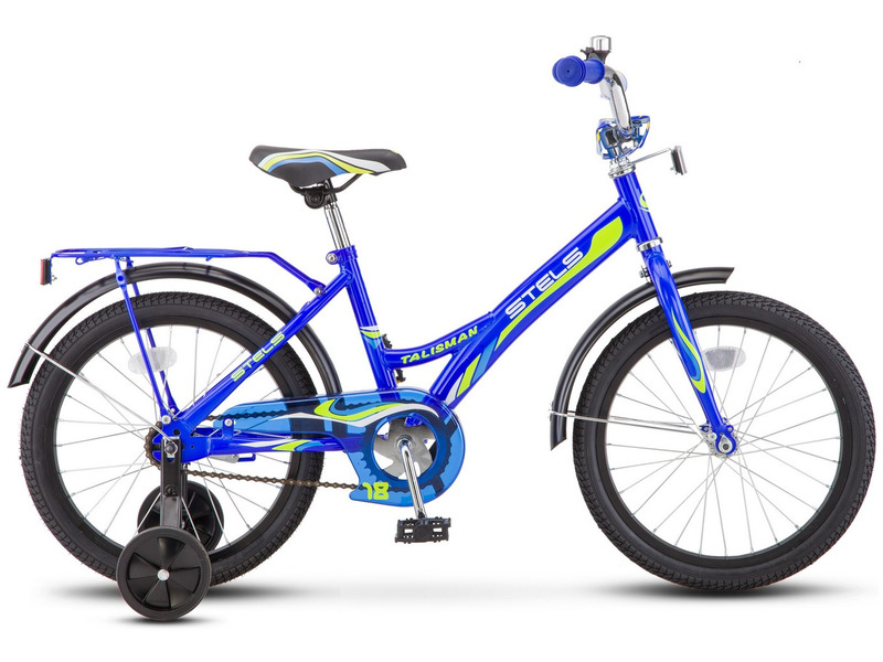 Фото Велосипед детский для мальчиков и девочек от 5 до 9 лет Stels Talisman 18 Z010 2018