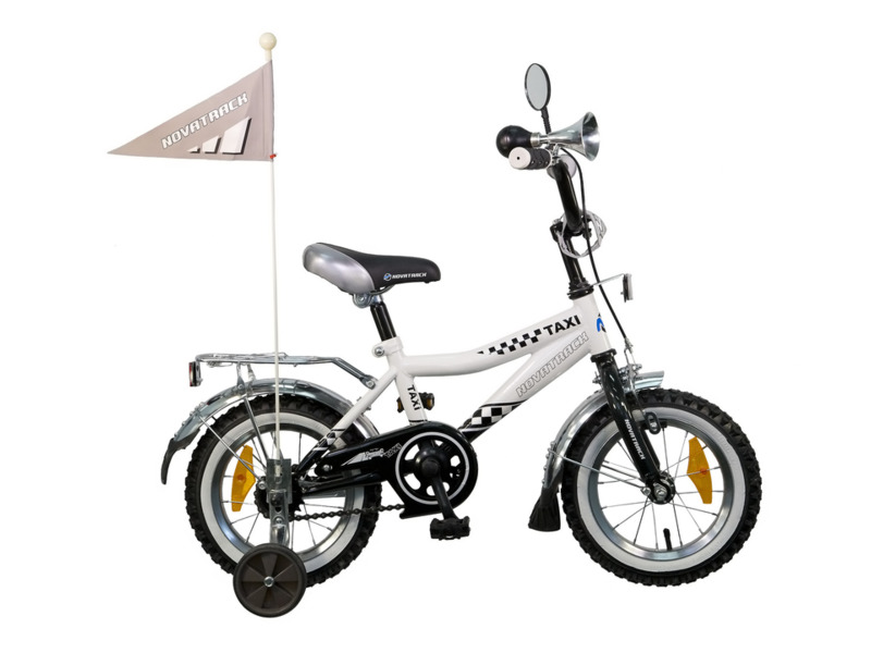 Фото Велосипед детский для мальчиков и девочек до 3 лет Novatrack Taxi 12 2015