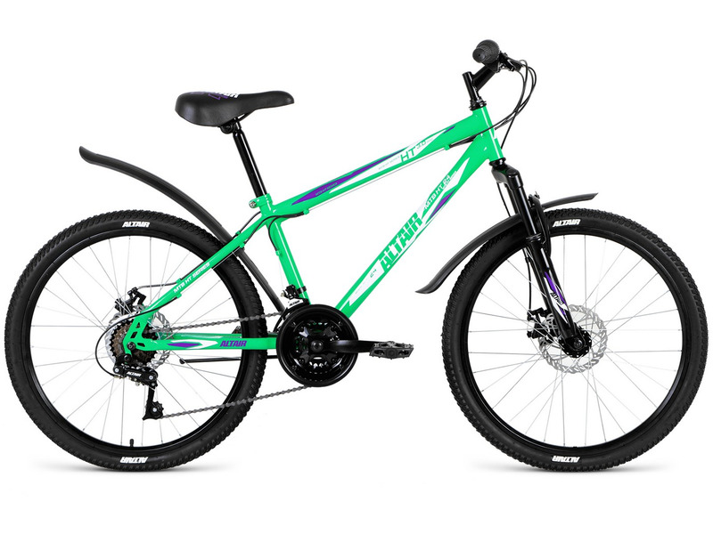 Фото Велосипед подростковый для мальчиков от 9 до 13 лет Altair MTB HT 24 3.0 Disc 2018