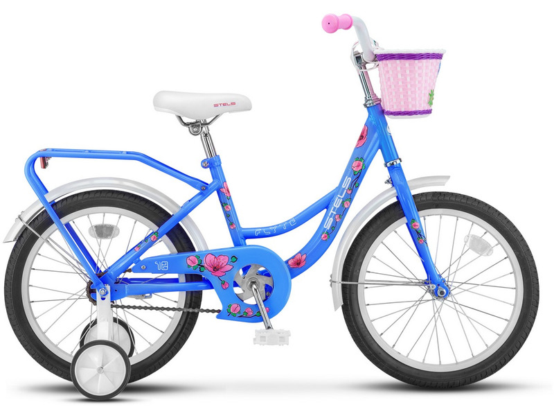 Фото Велосипед детский для мальчиков и девочек от 5 до 9 лет Stels Flyte Lady 18 Z011 2018