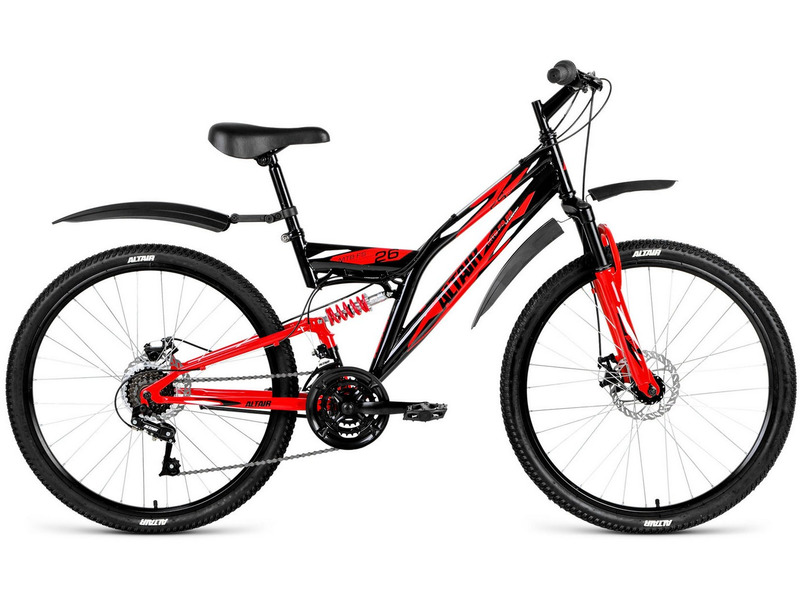 Фото Велосипед мужской Altair MTB FS 26 Disc 2018