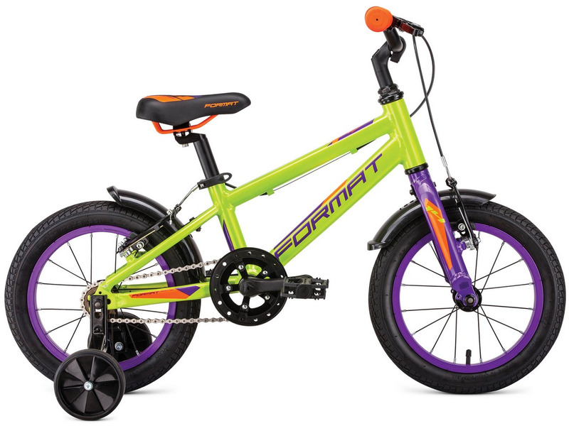 Фото Велосипед детский для мальчиков и девочек от 3 до 5 лет Format Kids 14 2019