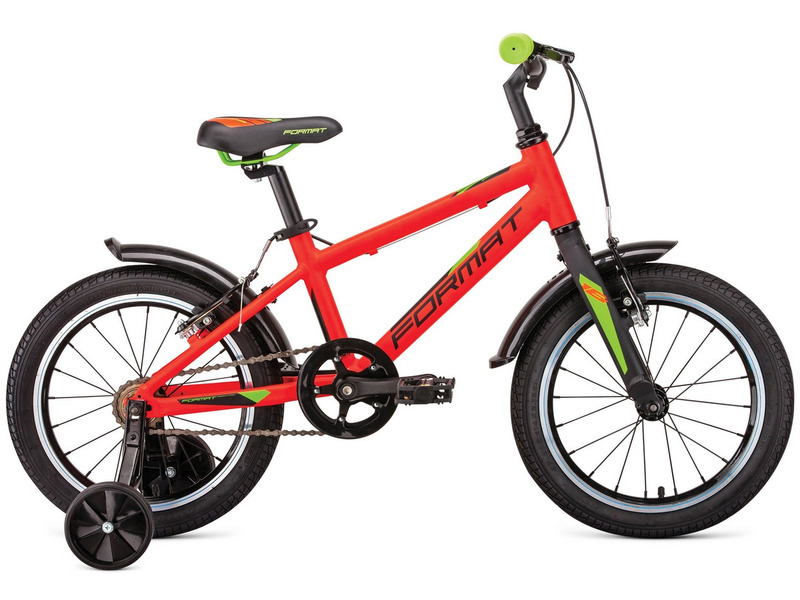Фото Велосипед детский для мальчиков и девочек от 3 до 5 лет Format Kids 16 2019