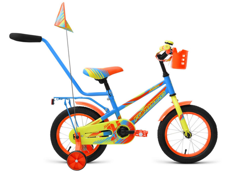 Фото Велосипед детский для мальчиков и девочек от 3 до 5 лет Forward Meteor 14 2019