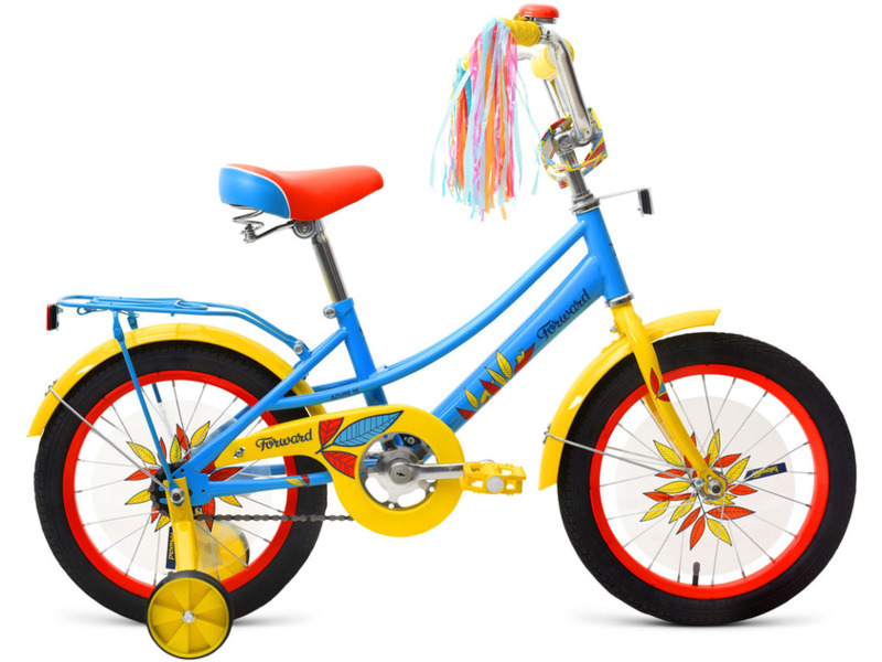 Фото Велосипед детский для мальчиков и девочек от 3 до 5 лет Forward Azure 16 2019