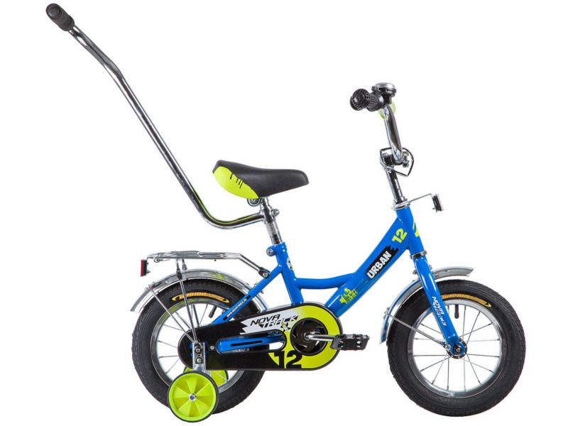 Фото Велосипед детский для мальчиков и девочек до 3 лет Novatrack Urban 12 2019