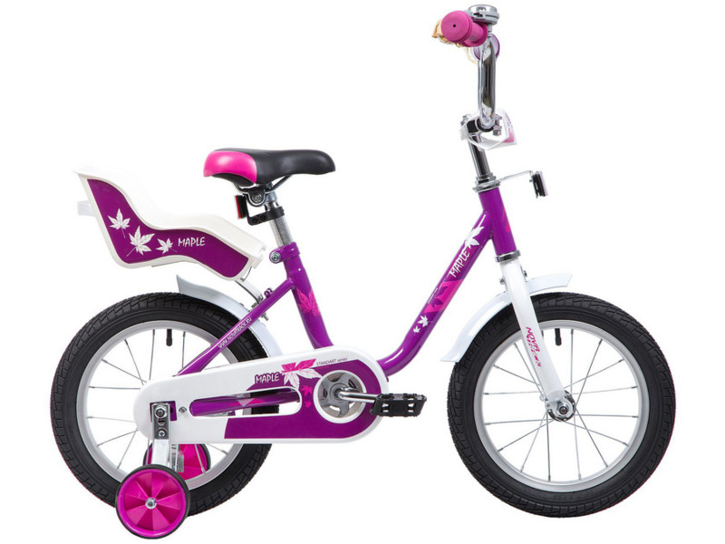Фото Велосипед детский для мальчиков и девочек от 3 до 5 лет Novatrack Maple 14 2019