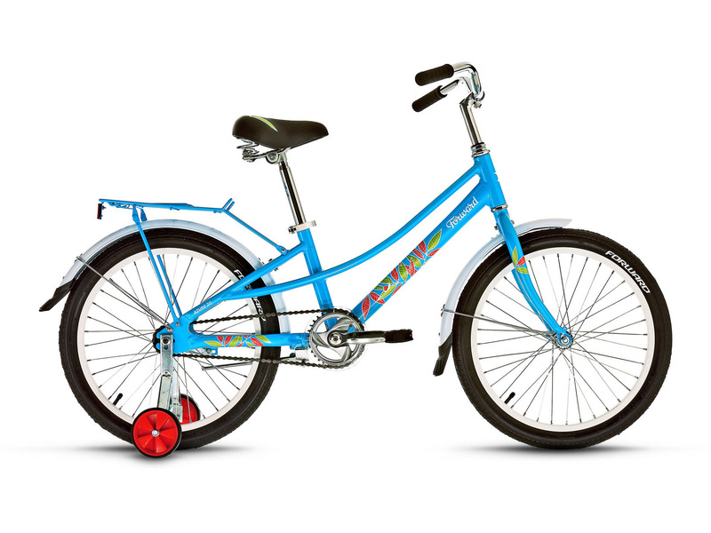 Фото Велосипед детский для мальчиков и девочек от 5 до 9 лет Forward Azure 20 2019
