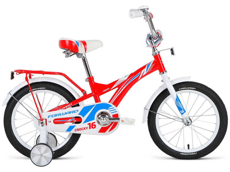 Фото Велосипед детский для мальчиков и девочек от 3 до 5 лет Forward Crocky 16 2019