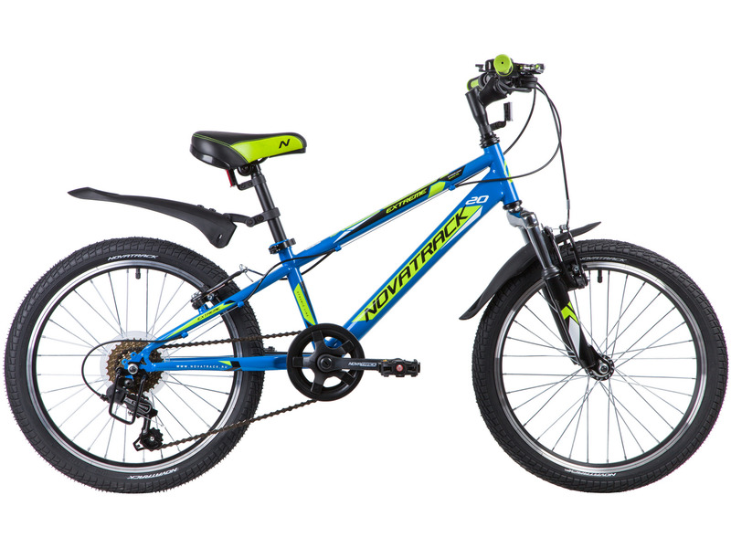 Фото Велосипед детский для мальчиков и девочек от 5 до 9 лет Novatrack Extreme 20 2019