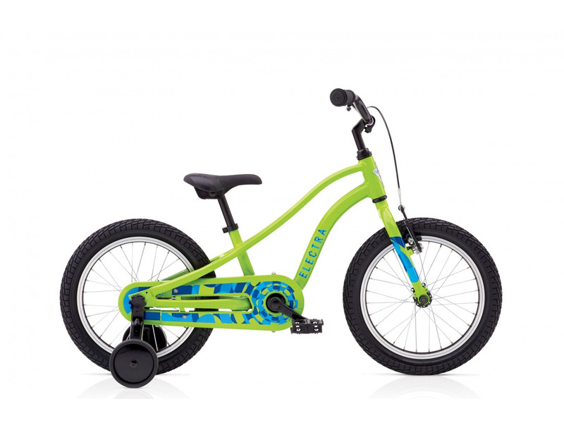 Фото Велосипед детский для мальчиков и девочек от 3 до 5 лет Electra Sprocket 1 Slime Green 16 2019