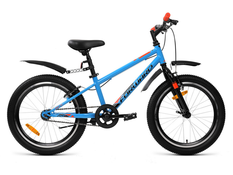 Фото Велосипед детский для мальчиков и девочек от 5 до 9 лет Forward Unit 20 1.0 2019