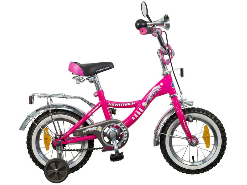 Фото Велосипед детский для мальчиков и девочек до 3 лет Novatrack Bagira 12 2015