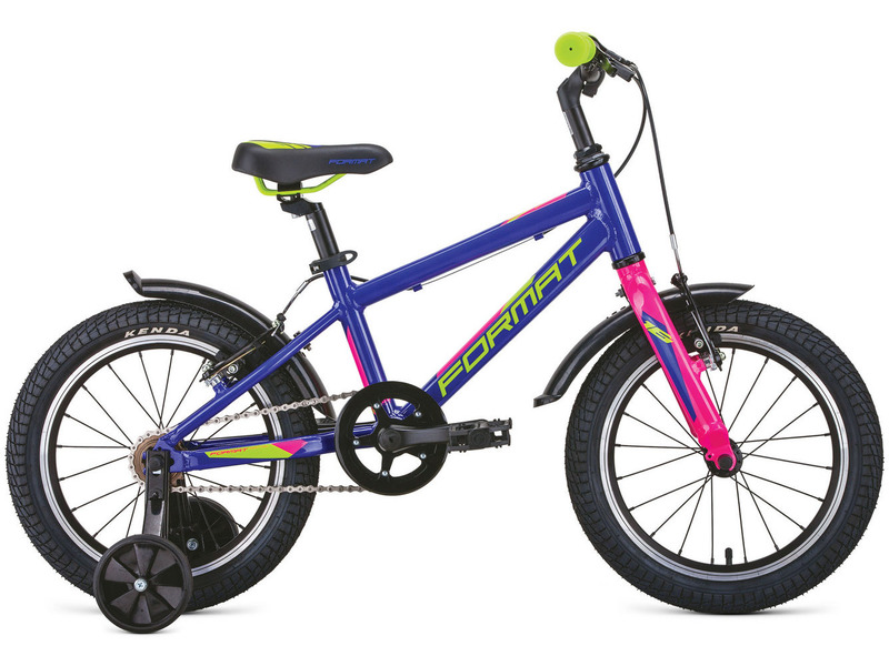 Фото Велосипед детский для мальчиков и девочек от 3 до 5 лет Format Kids 16 2020