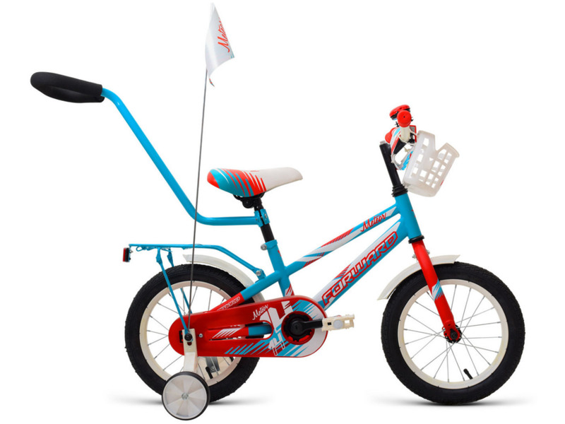 Фото Велосипед детский для мальчиков и девочек от 3 до 5 лет Forward Meteor 14 2020