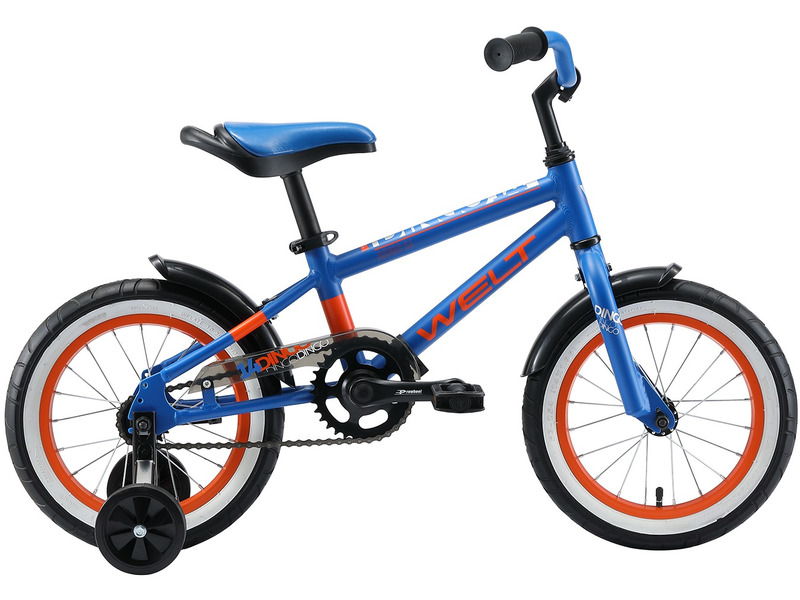 Фото Велосипед детский для мальчиков и девочек от 3 до 5 лет Welt Dingo 14 2020