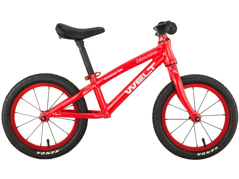 Фото Велосипед детский для мальчиков и девочек до 3 лет Welt Zebra Comp 14 2020