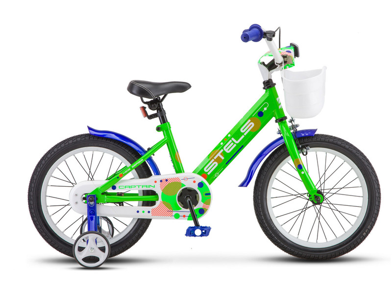 Фото Велосипед детский для мальчиков и девочек от 3 до 5 лет Stels Captain 16 V010 2020