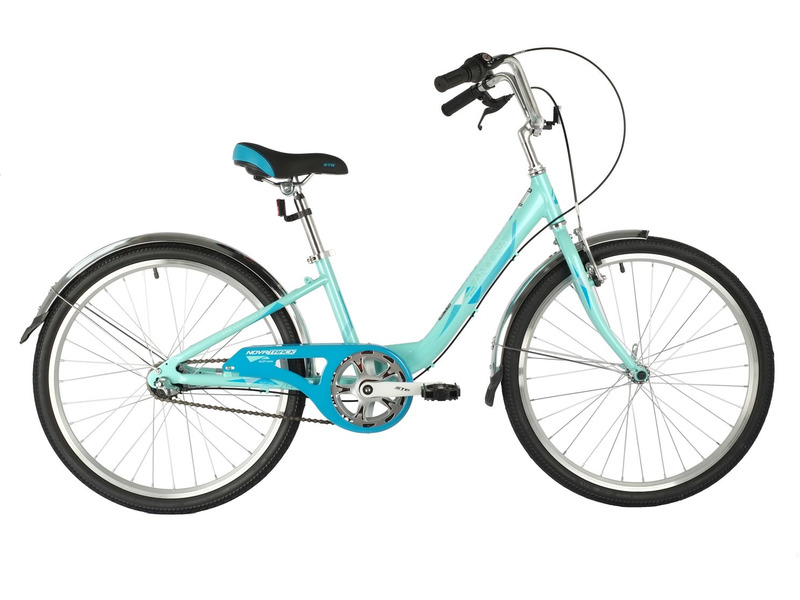 Фото Велосипед подростковый для девочек от 9 до 13 лет Novatrack Ancona 3-spd 24 2020
