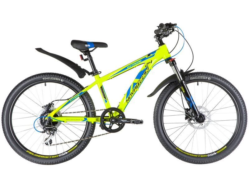 Фото Велосипед подростковый для мальчиков от 9 до 13 лет Novatrack Extreme 24 HD  2020