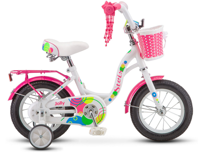 Фото Велосипед детский для девочек до 3 лет Stels Jolly 12 V010 2020