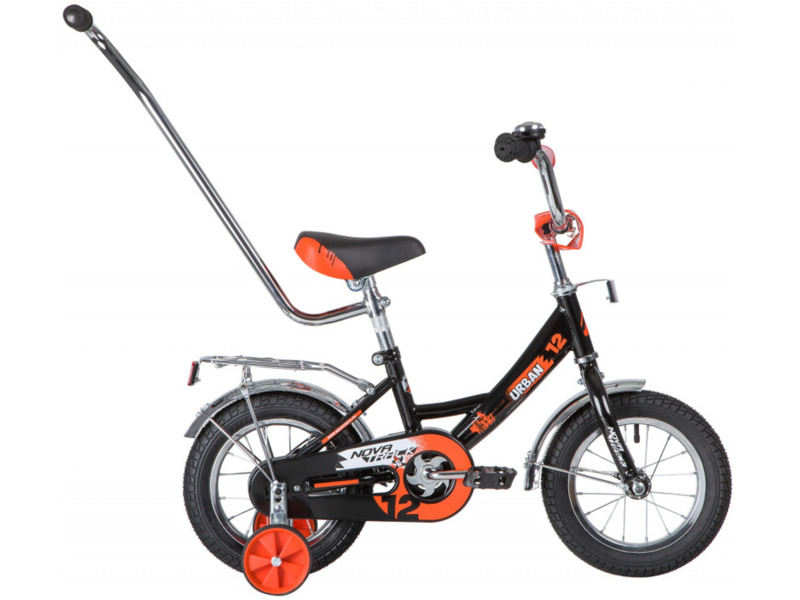 Фото Велосипед детский для мальчиков и девочек до 3 лет Novatrack Urban 12 2020