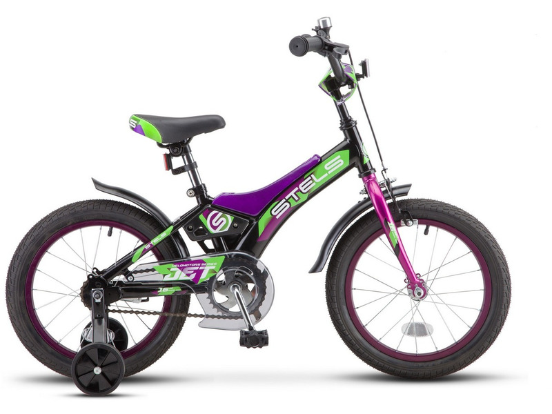 Фото Велосипед детский для мальчиков и девочек от 3 до 5 лет Stels Jet 16 Z010 2020
