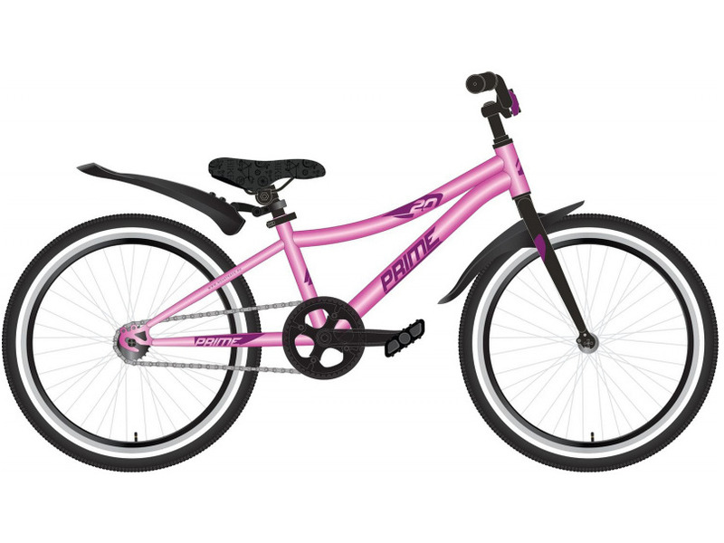 Фото Велосипед детский для мальчиков и девочек от 5 до 9 лет Novatrack Prime 20 2020