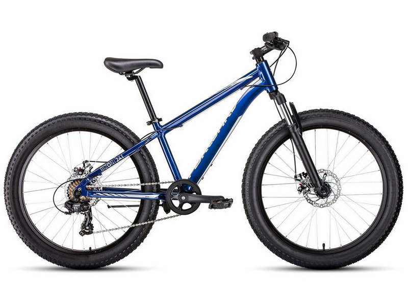 Фото Велосипед подростковый для мальчиков от 9 до 13 лет Forward Bizon Mini 24 2020