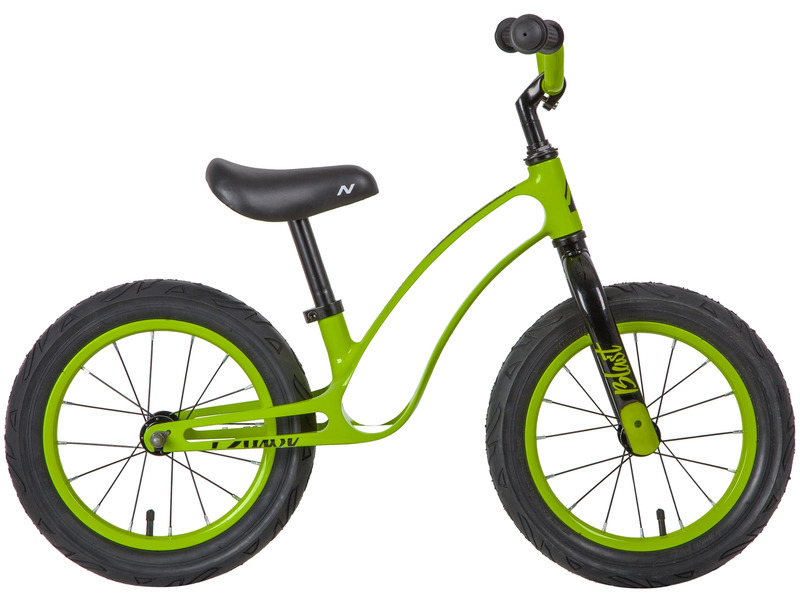 Фото Велосипед детский для мальчиков и девочек до 3 лет Novatrack Blast 14 2020