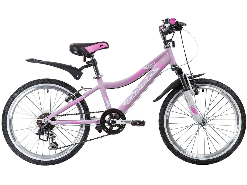 Фото Велосипед детский для мальчиков и девочек от 5 до 9 лет Novatrack Novara 20 2019