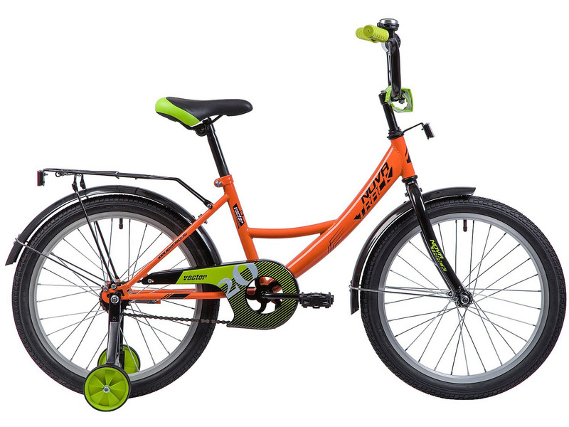 Фото Велосипед детский для мальчиков и девочек от 5 до 9 лет Novatrack Vector 20 2019