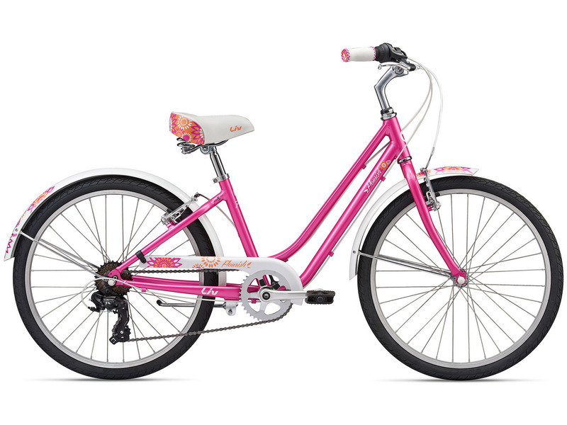 Фото Велосипед подростковый для девочек от 9 до 13 лет Giant Flourish 24 2020