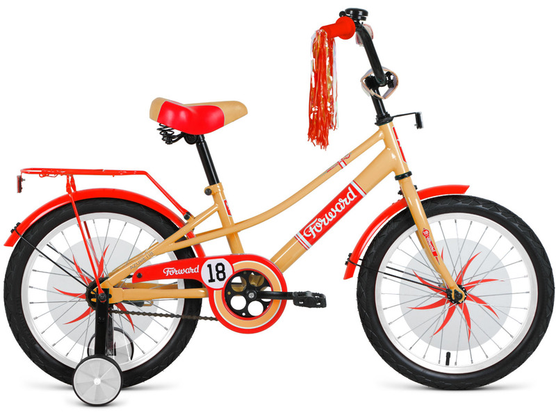 Фото Велосипед детский для мальчиков и девочек от 5 до 9 лет Forward Azure 18 2021