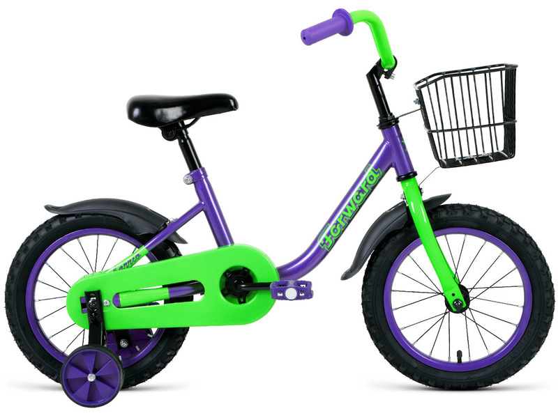 Фото Велосипед детский для мальчиков и девочек от 3 до 5 лет Forward Barrio 14 2021