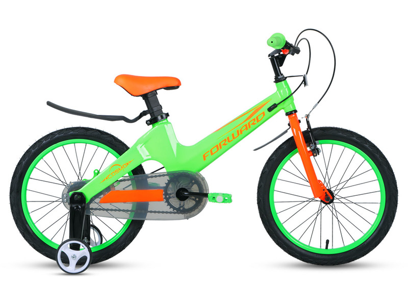 Фото Велосипед детский для мальчиков и девочек от 5 до 9 лет Forward Cosmo 18 2.0 2021