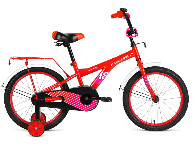 Фото Велосипед детский для мальчиков и девочек от 5 до 9 лет Forward Crocky 18 2021