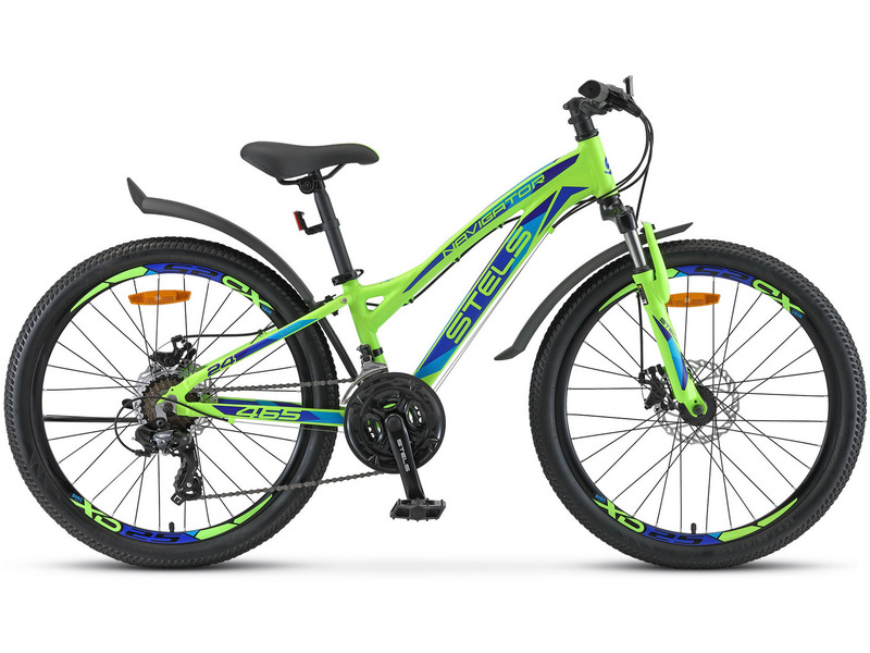 Фото Велосипед подростковый для мальчиков от 9 до 13 лет Stels Navigator 465 MD 24 V010 2020