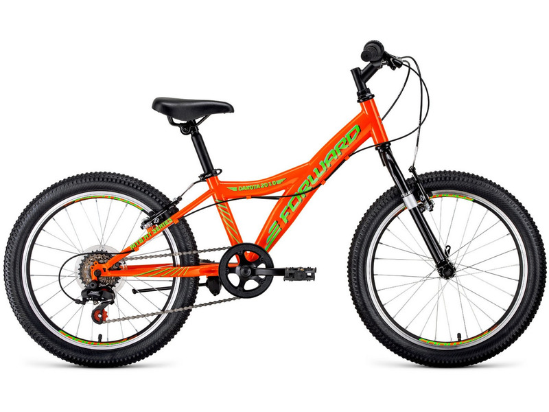 Фото Велосипед детский для мальчиков и девочек от 5 до 9 лет Forward Dakota 20 1.0 2021